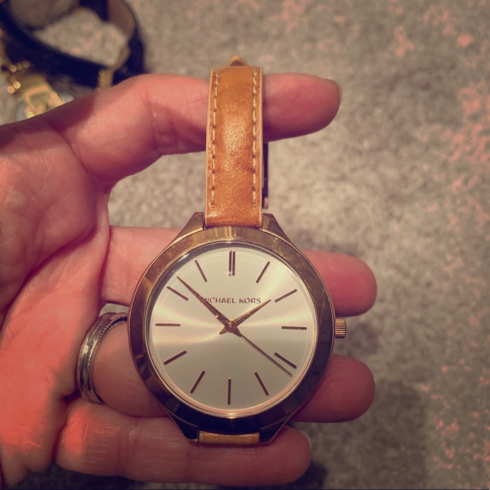 Rose Gold Michael Kors watch